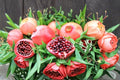 Wonderful Pomegranate Live Plant – 1 ft Seedling (Punica granatum)