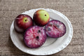 Purple Star Apple Live Seedling – Chrysophyllum cainito (Tropical Fruit Tree)