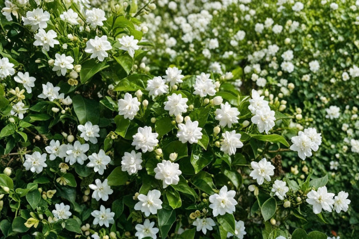 Jasmine Plant Live Starter | Jasminum Climbing Shrub - Fragrant Evergreen Outdoor Vine