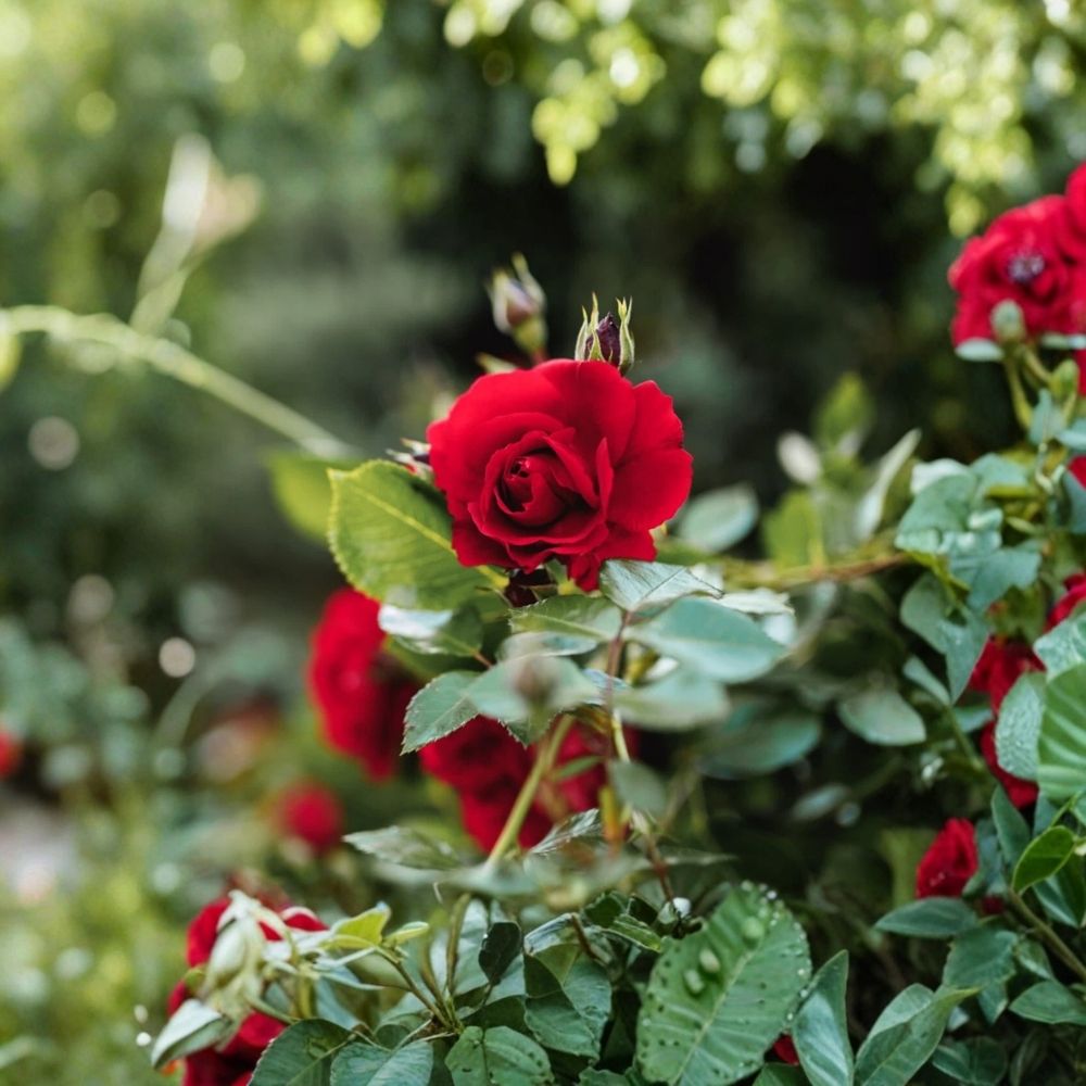 Crimson Glory Climbing Rose Live Plant - 4–6 Inch Starter | Bare Root Style