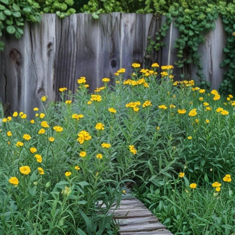 Tagetes lucida Mexican Tarragon Live Plants – Set of 2, 4-Inch, No Pot